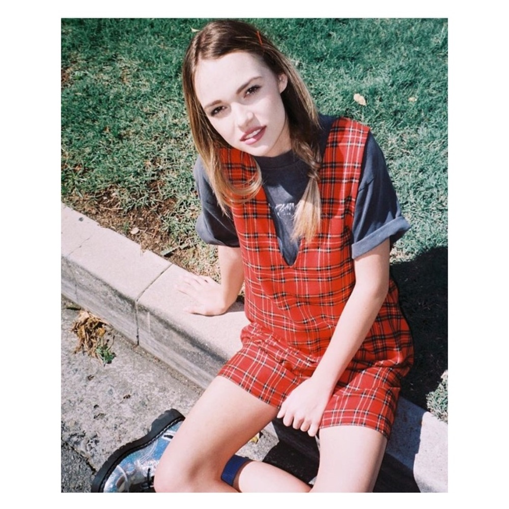 Vintage Plaid Jumper 🔥